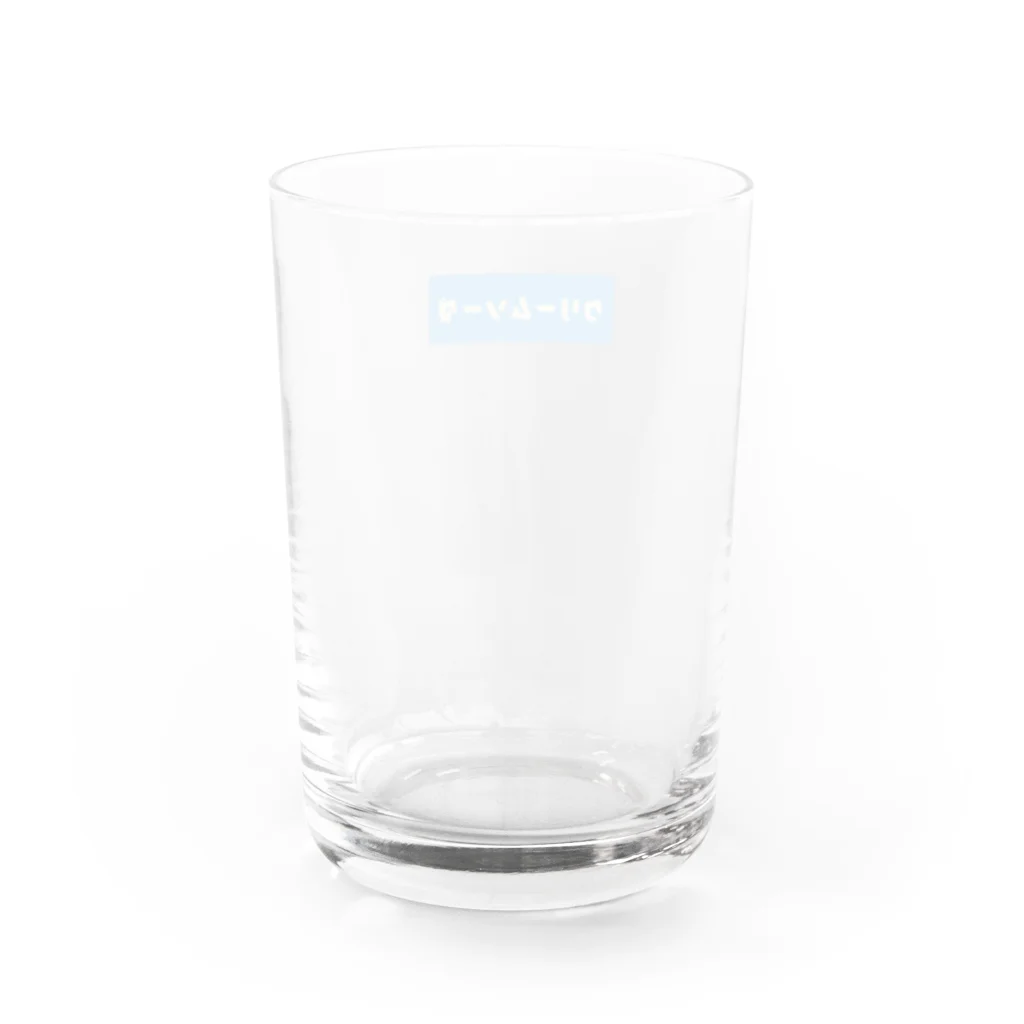 orumsのクリームソーダ ブルー Water Glass :back