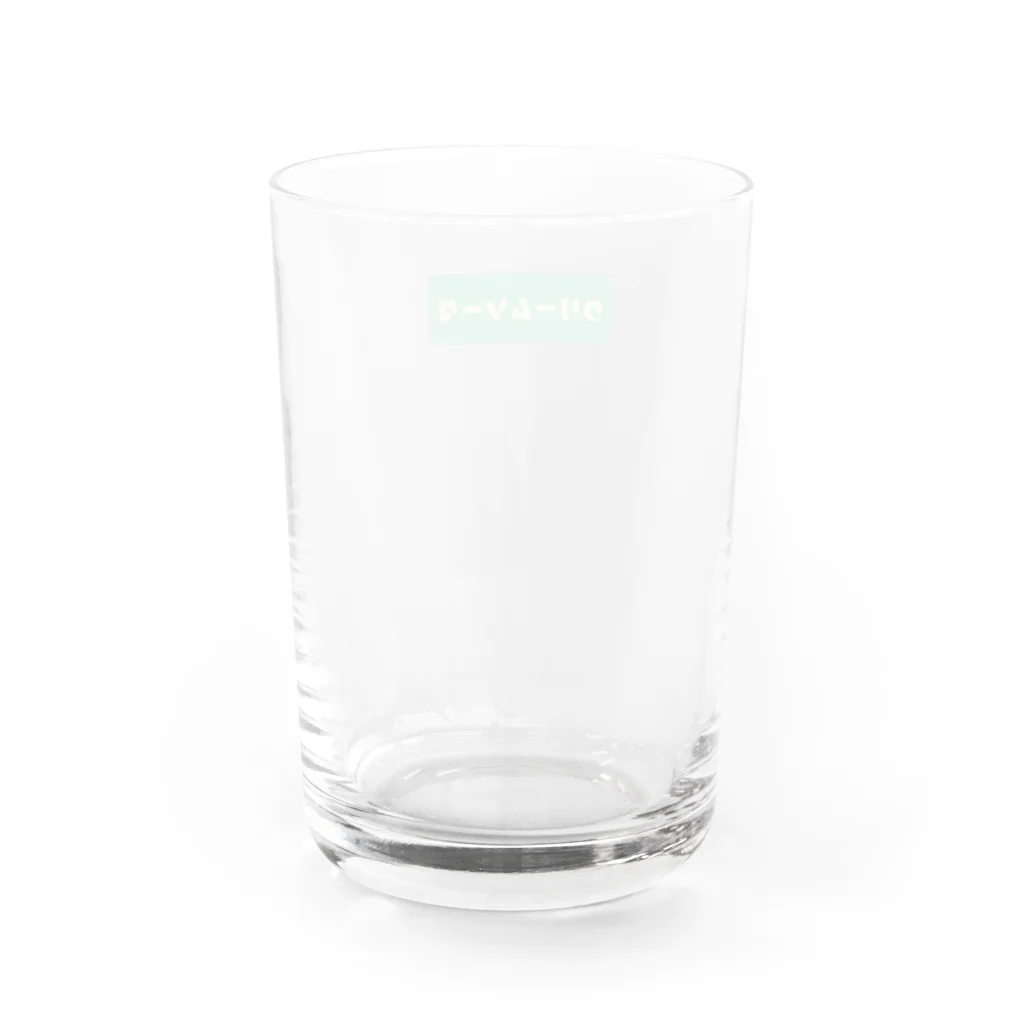 orumsのクリームソーダ グリーン Water Glass :back