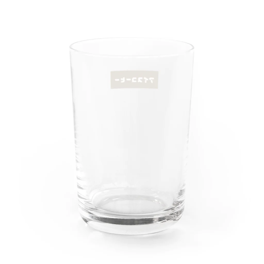 orumsのアイスコーヒー Water Glass :back