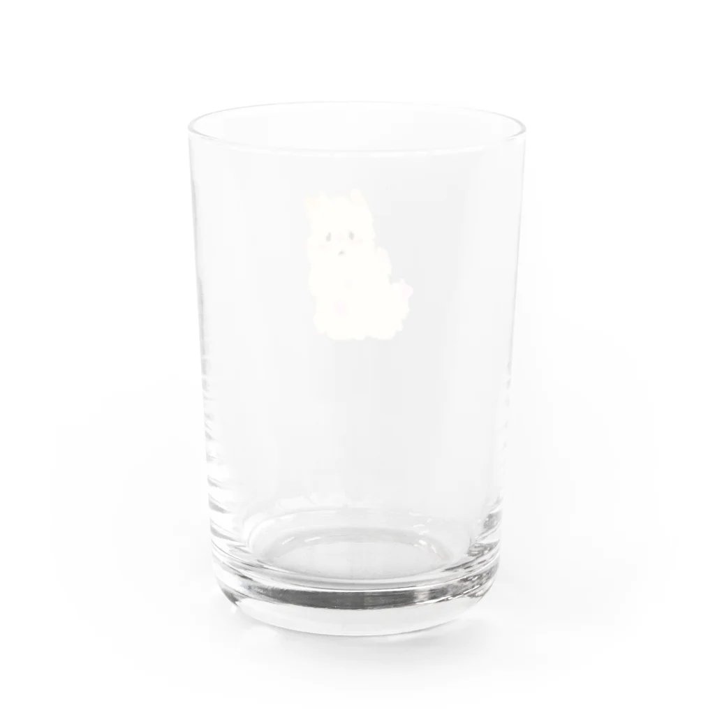 こんこんのhamster Water Glass :back