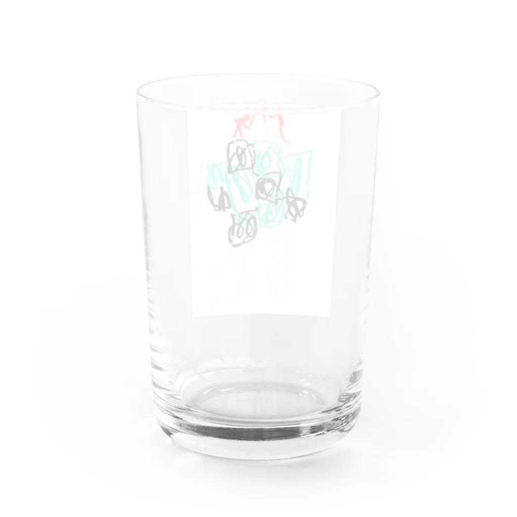 宇宙のあさこ店の大正時代の人 Water Glass :back