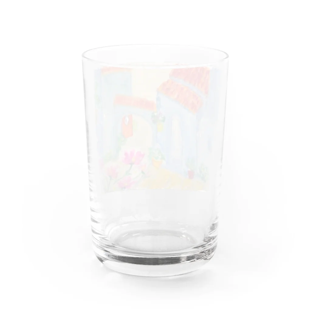 水彩屋の南フランス風 Water Glass :back