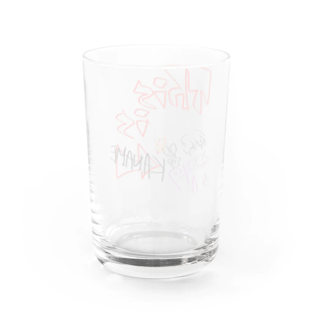 まいけるのおみせやさんのはんこうよこくだ！クリアver. Water Glass :back