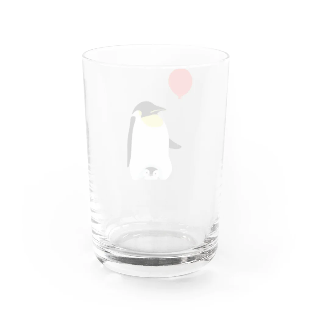 Steloの親子ペンギン Water Glass :back