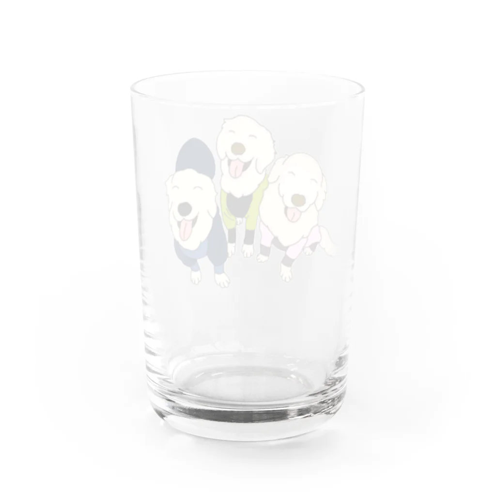 niconicotontonのうちの子1番☆サリー＆すみれ＆六花 ② Water Glass :back