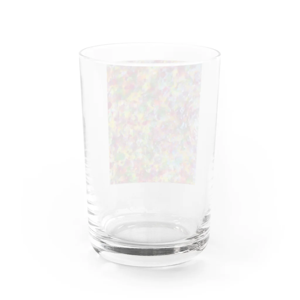 でおきしりぼ子の実験室のFluorish_Colours(規定の大きさ) Water Glass :back