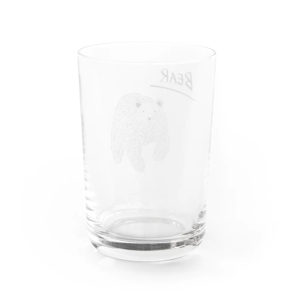 33 STOREのBEAR Water Glass :back
