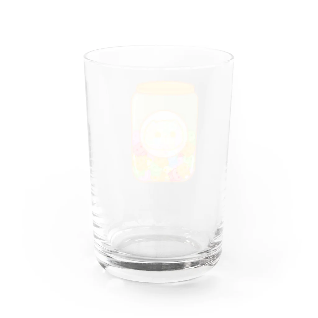 レオタードにゃんこ。のレオタードにゃんこ。ビーンズ Water Glass :back