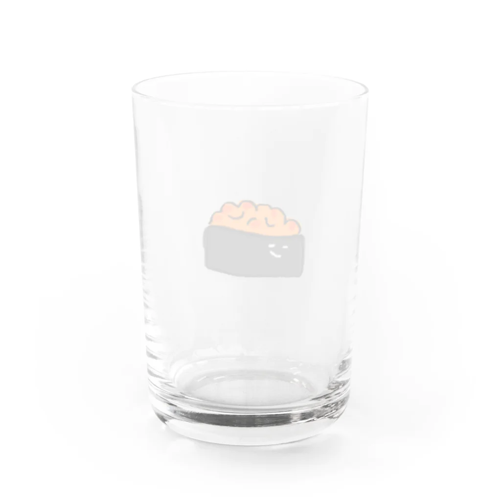 misopiyoのいくら軍艦 Water Glass :back