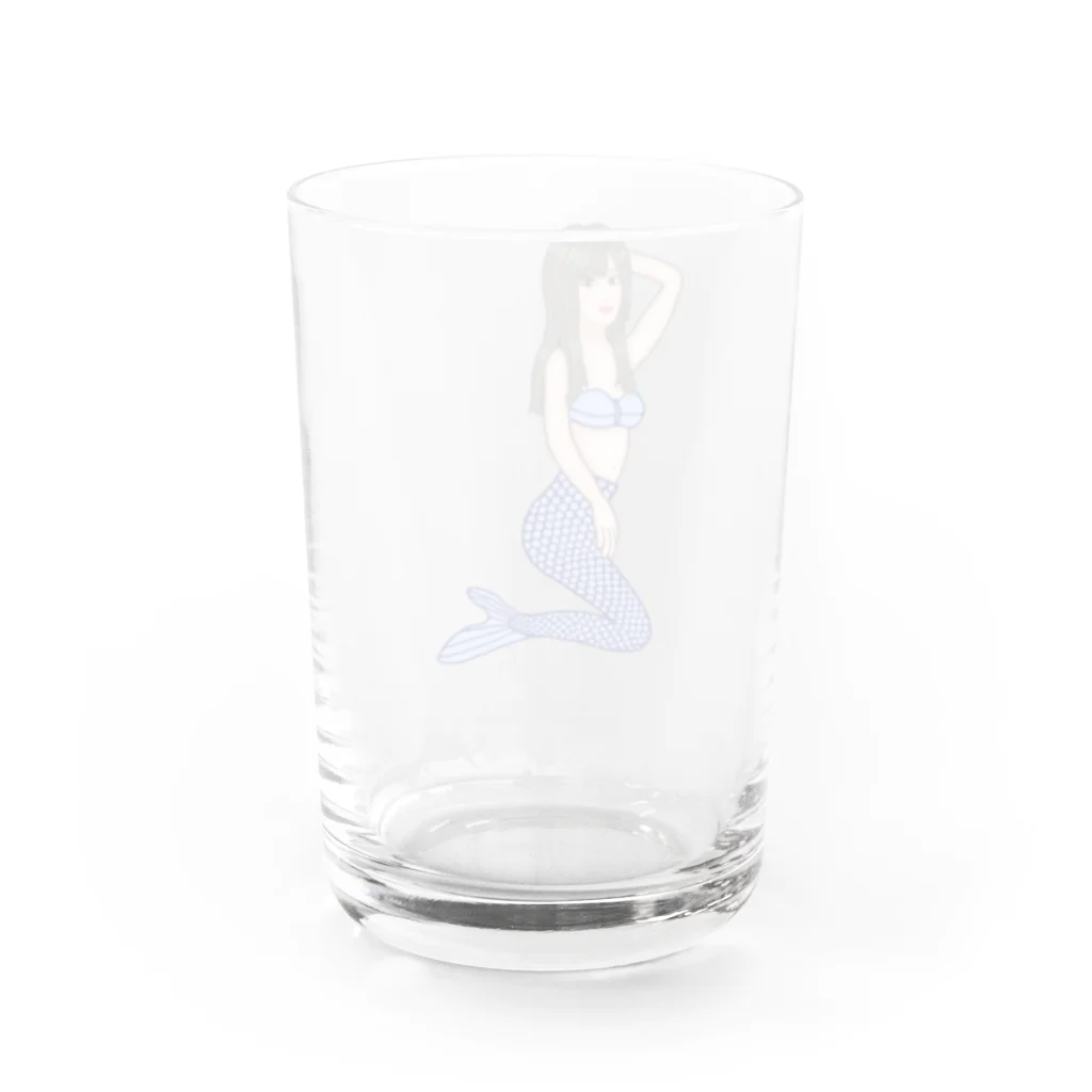 GREAT 7の人魚2 Water Glass :back