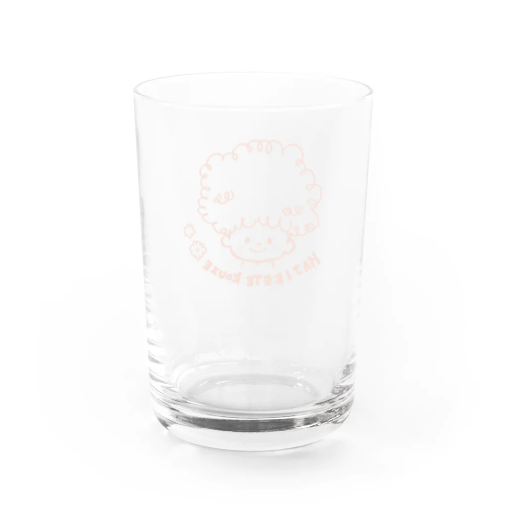 おしおあおいのお店のはじけてこうぜボーイ（はじけレッド） Water Glass :back