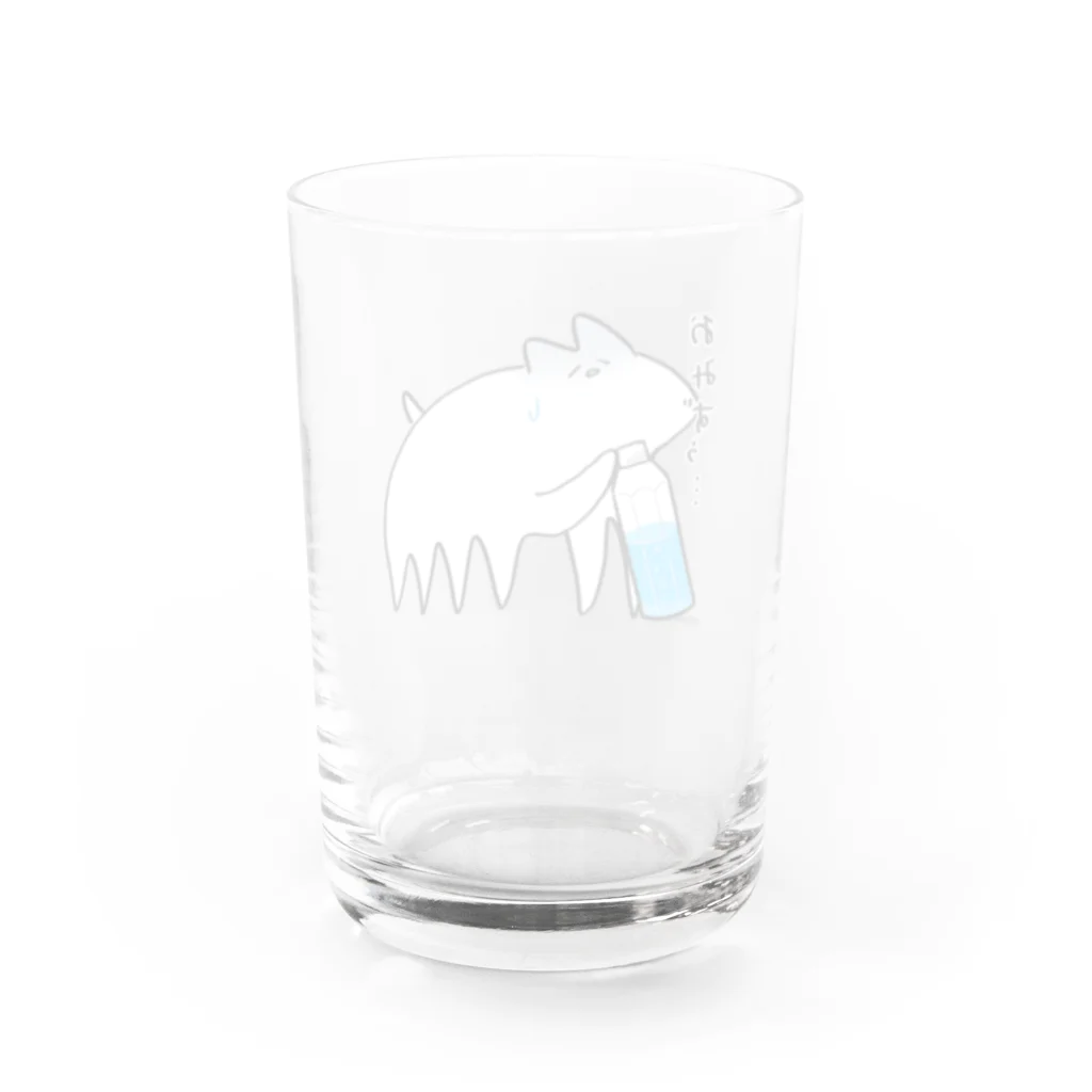 なこ屋さんの水分不足パイセン Water Glass :back