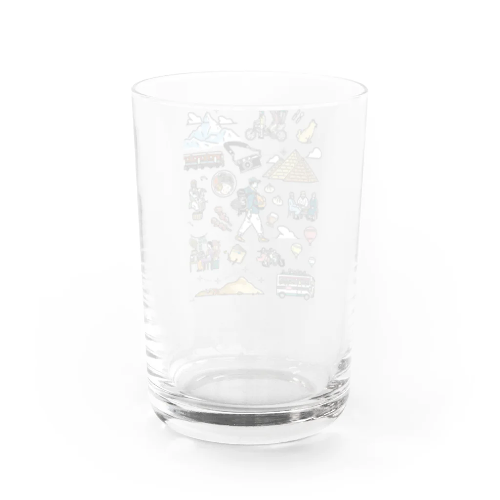 KEITA MIZUTANIのaround the world  Water Glass :back