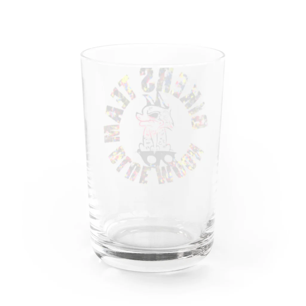 zombie6824のBIKERS TEAM BLUE MOONシリーズに Water Glass :back