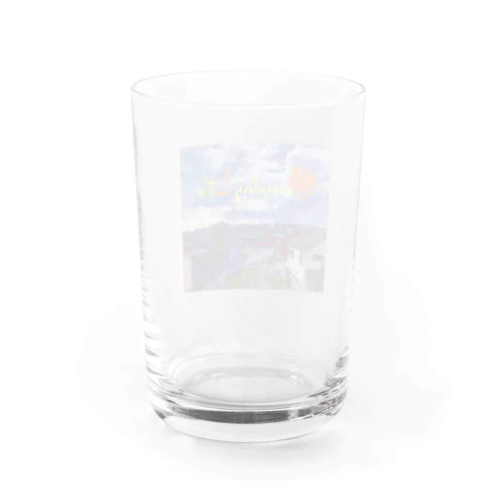 ヘンテコanimal　SHOPの高尾彩佳　セカンドアルバム「Everyday Life」発売記念グッズ Water Glass :back