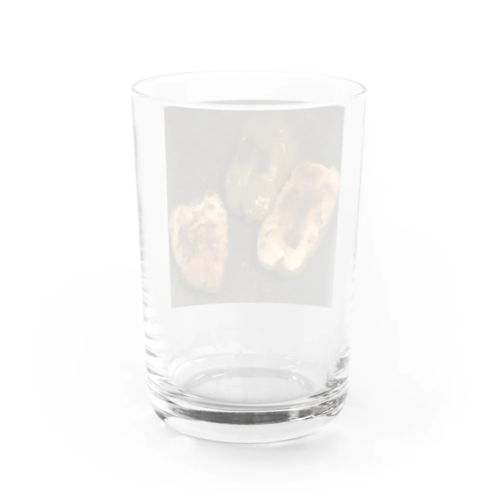 ズンドコベロンチョのピーマンの肉詰めのやつ Water Glass :back