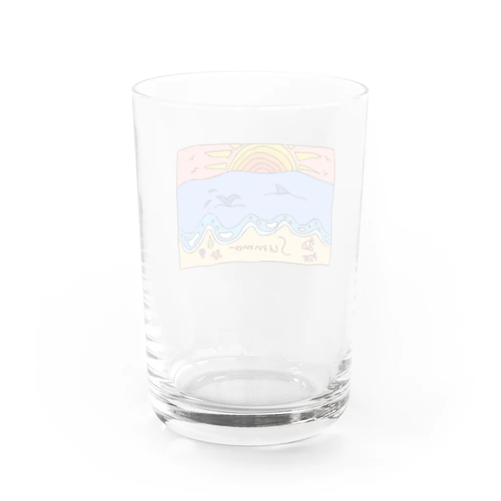 catgirl.bettyのsummer Water Glass :back