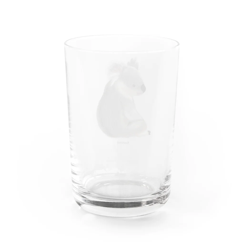 Koaland🐨🌿のリアルコアラ Water Glass :back