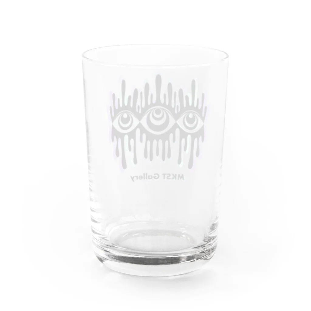 SPOOPY TOWNのMelting eyes_hologram Water Glass :back