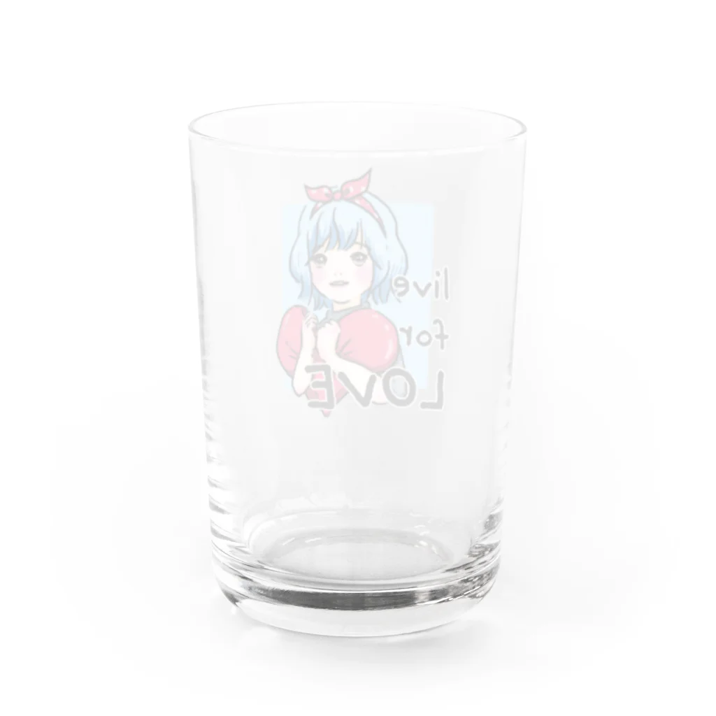 エダユカの愛に生きる・・・ Water Glass :back