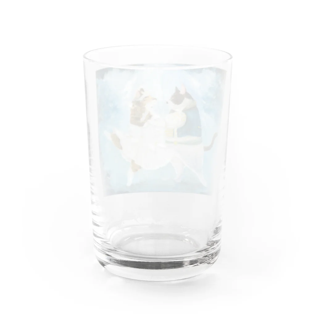 マルポレランドの僕の愛しの白鳥よ Water Glass :back