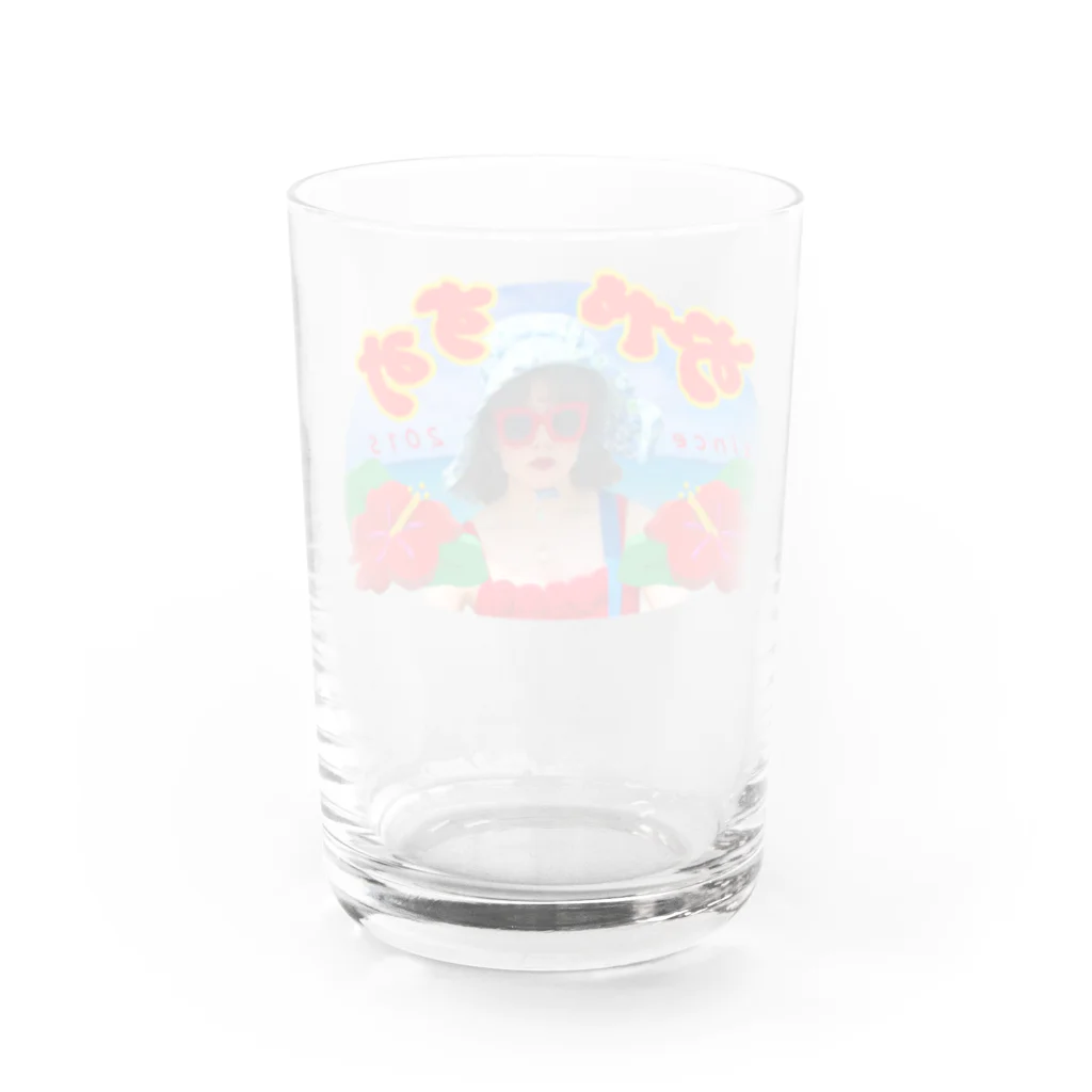 おやすみクラブの2015 Water Glass :back