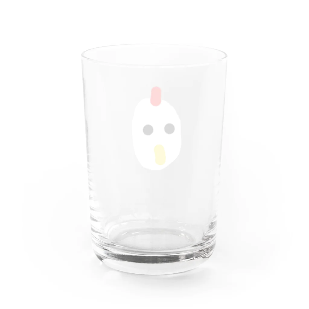 APC9のアカくろキイロ Water Glass :back