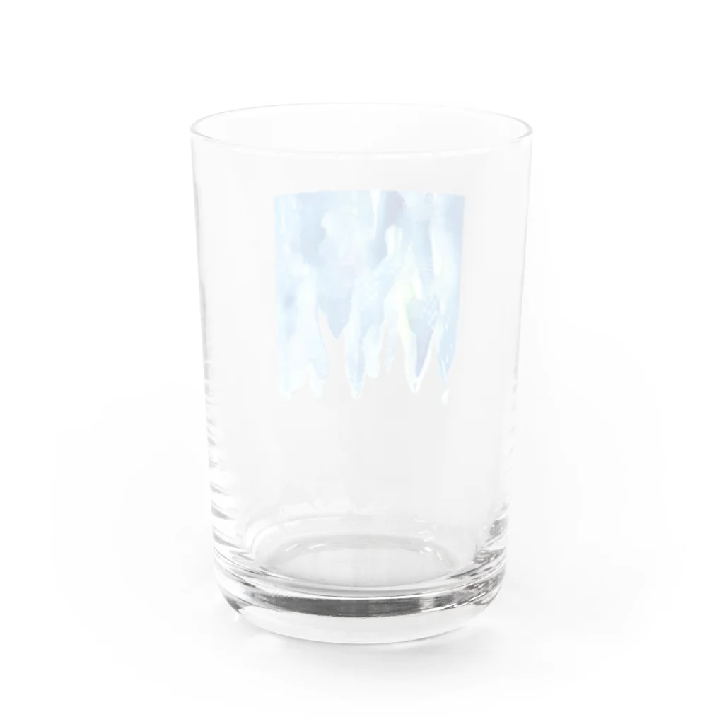 NINEの水彩 したたる Water Glass :back