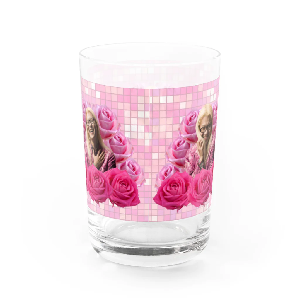 ZAZY official shopの花ZAZY花ZAZY花ZAZY花 Water Glass :back