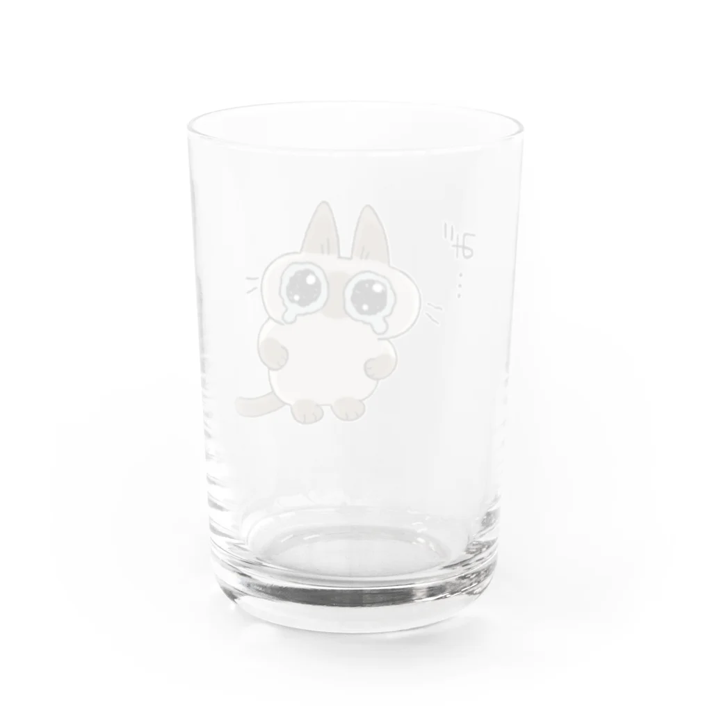 のべ子のみ”…（あずきさんver.) Water Glass :back