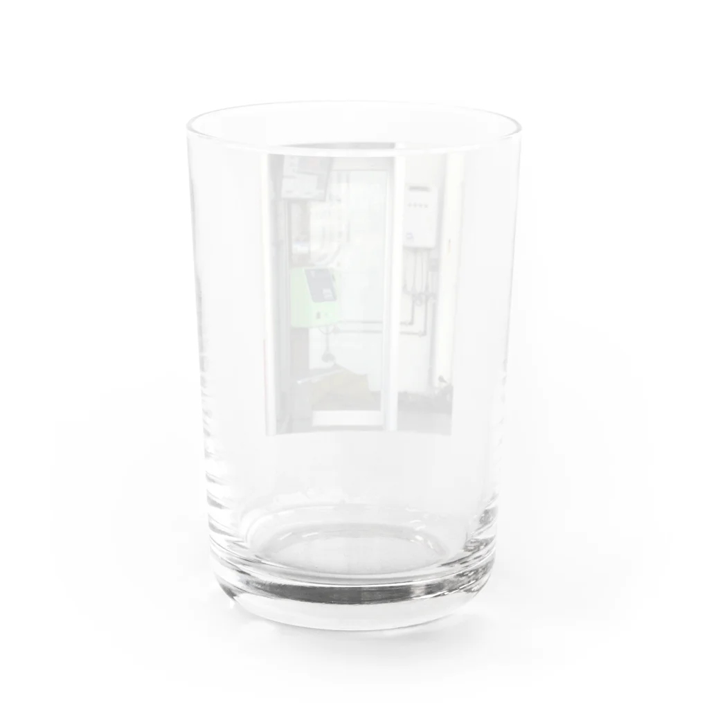 ゆんたく屋の懐かしい公衆電話 Water Glass :back