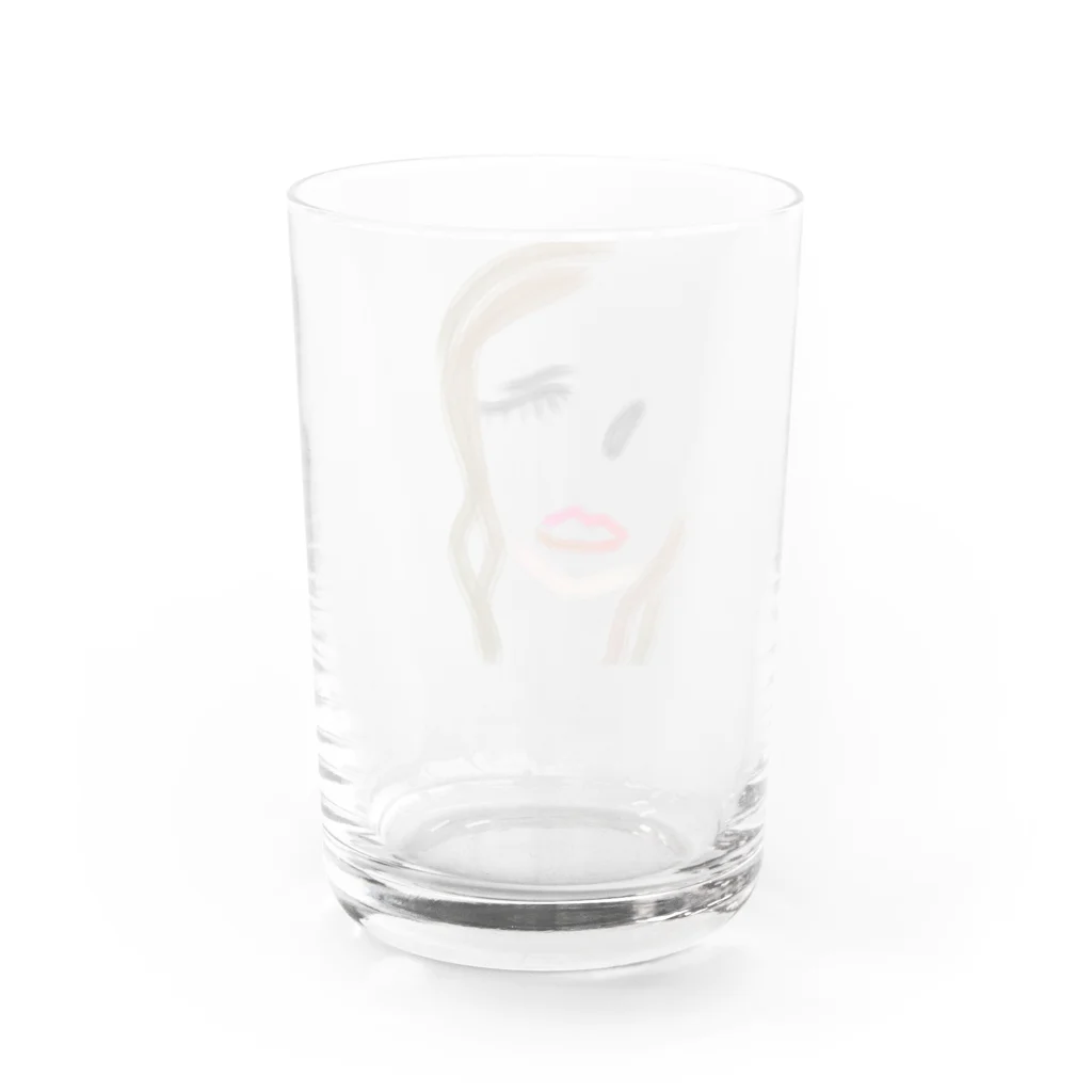 Mermaiddropのレディリリカ2 Water Glass :back