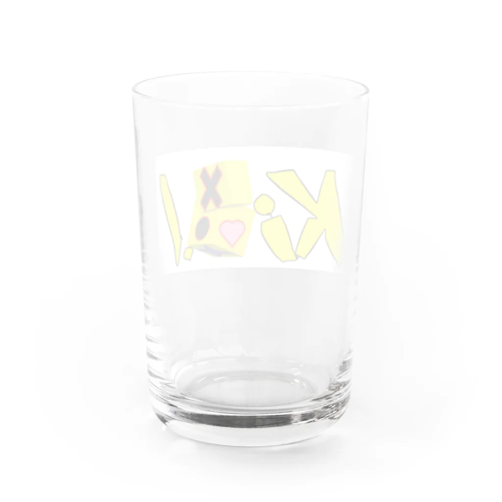 茜＜＜迷子＞＞のKi○○！ Water Glass :back