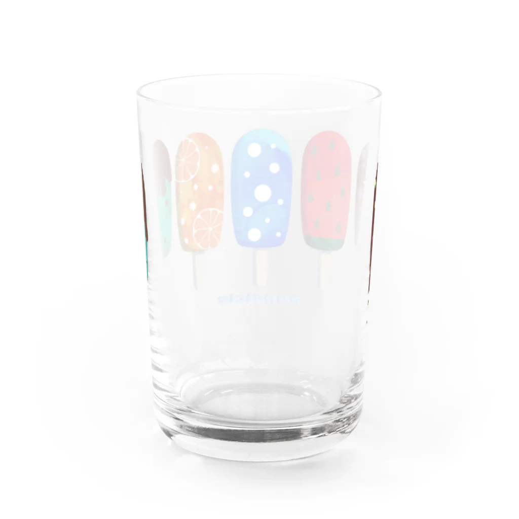 ひのいろ研究室　購買部のpopsicle Water Glass :back