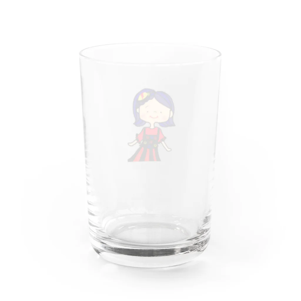 頭に乗せちゃいました。の｢いちか｣のオムライス Water Glass :back