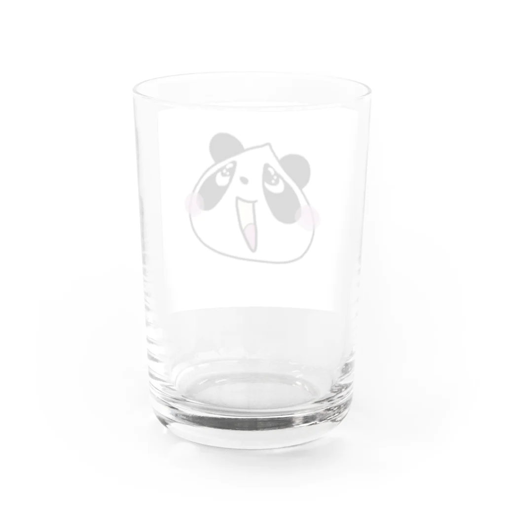 ORIちゃんのパンダパンダうるうる Water Glass :back