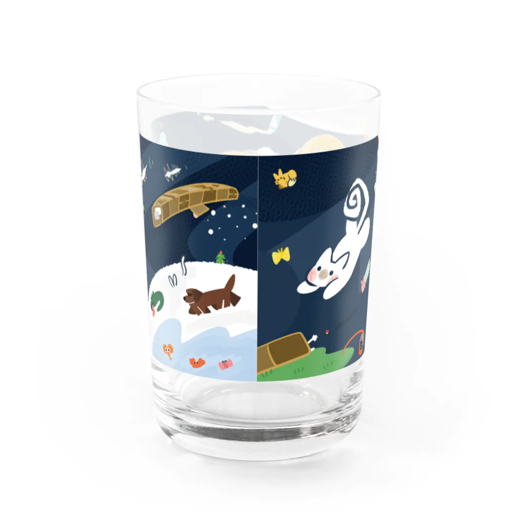 ないしょもち市場のFugamendel - galaxy ver. Water Glass :back