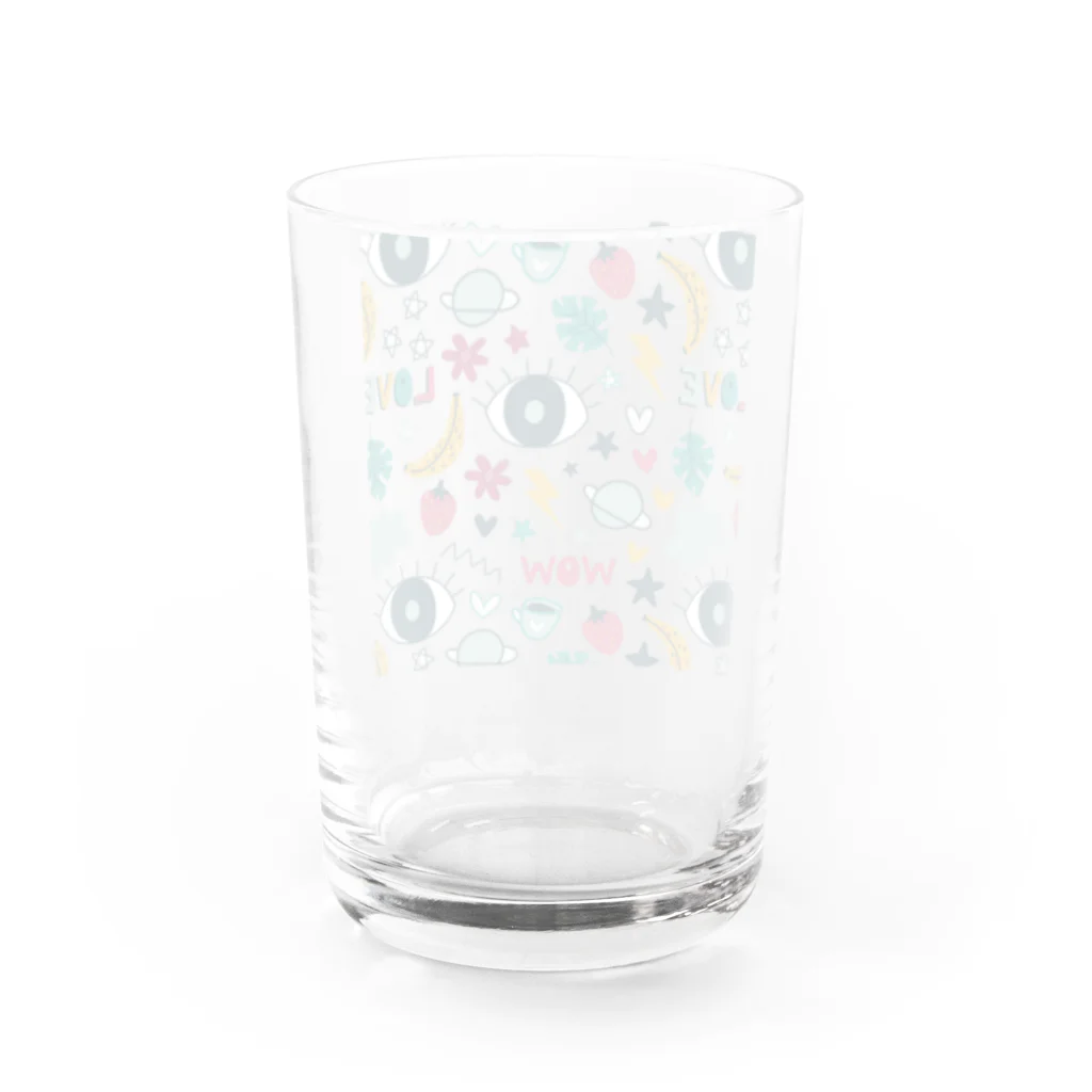 デザインショップ-アトリエのかわいいを集めたデザイン Water Glass :back