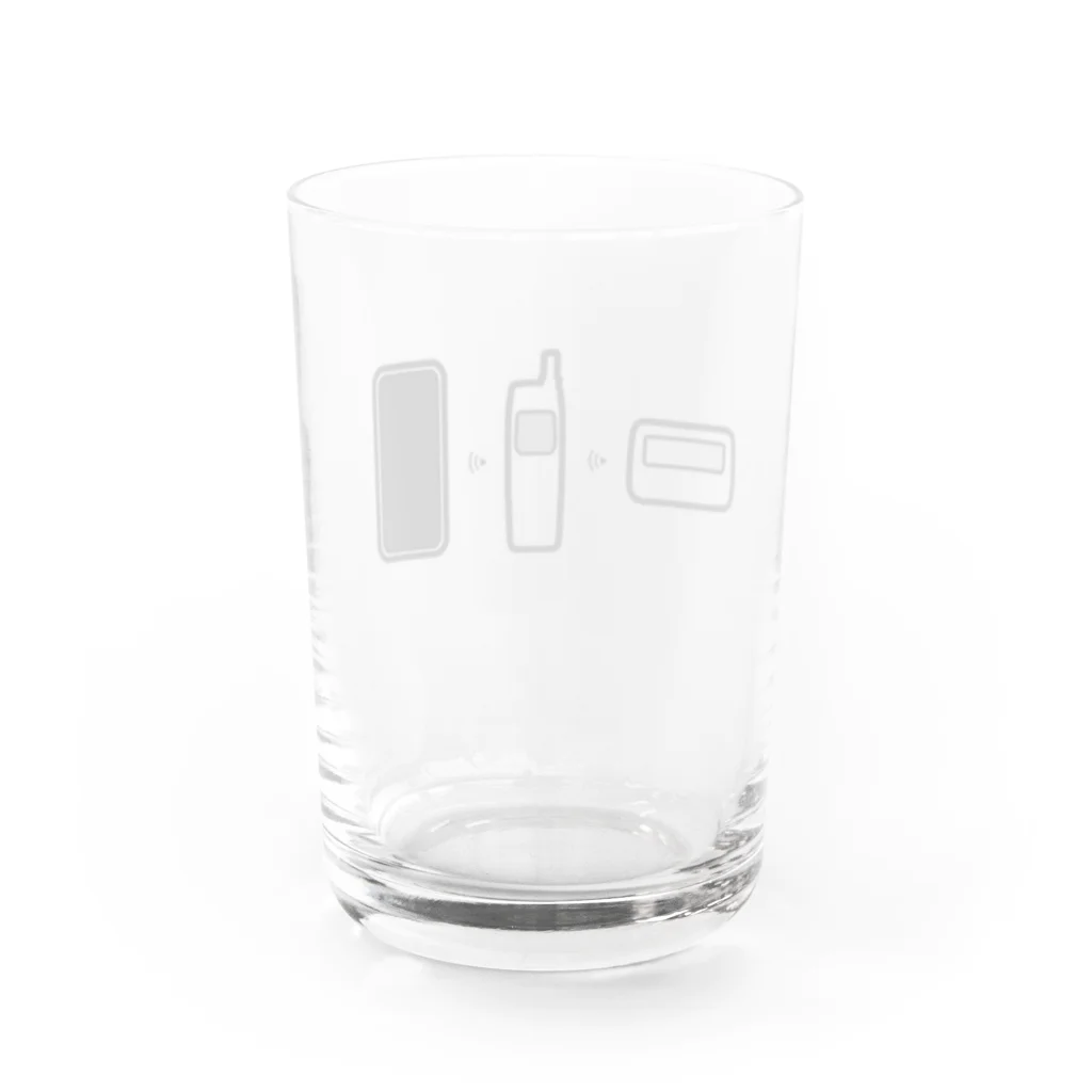 かえるのてぶくろのデジタルの進化 Water Glass :back