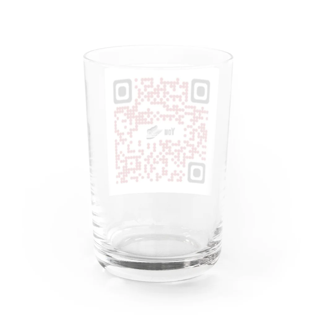 ボートレーサー上平真二chのボートレーサー上平真二ch限定 Water Glass :back