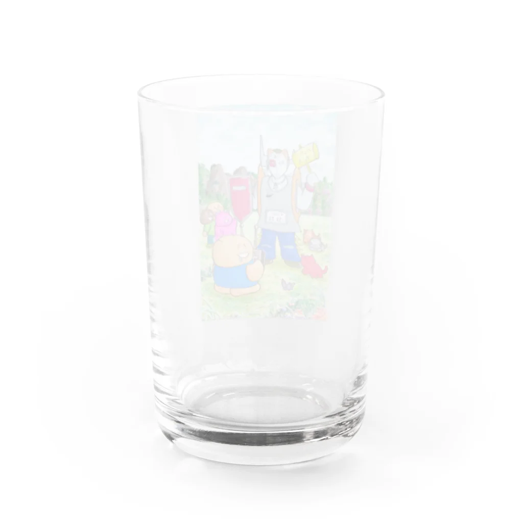 福田和人(*´∀｀*) の偽装戦死ガッデム Water Glass :back