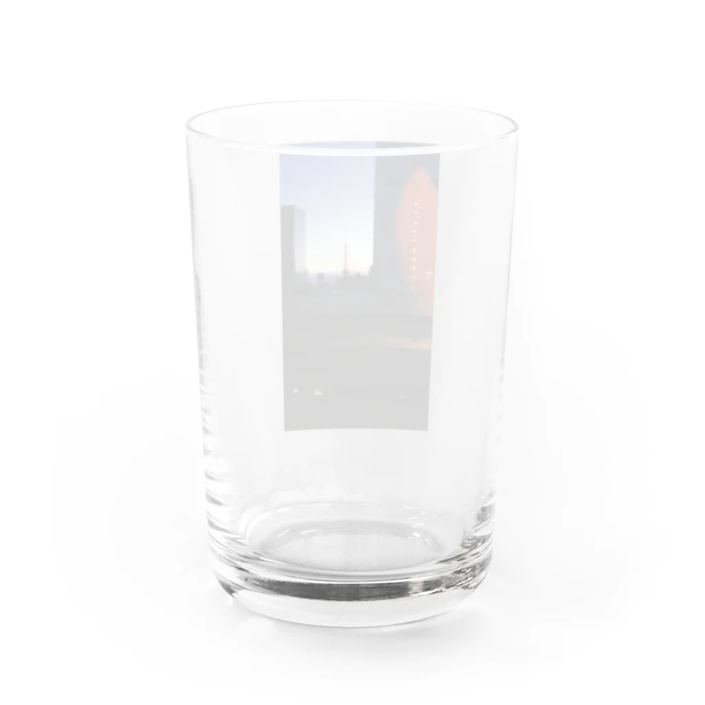 ﾄﾙｺﾞﾚのTokyo Water Glass :back