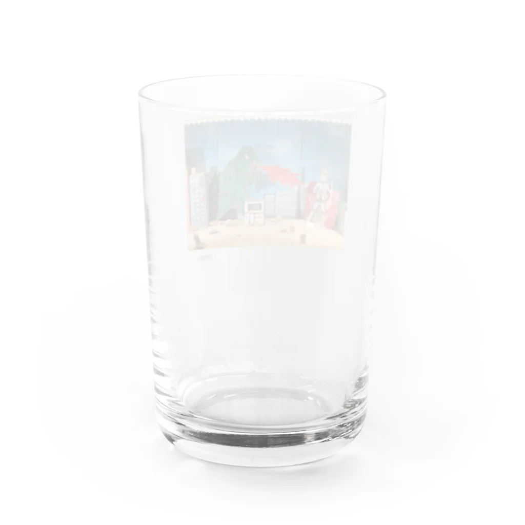 𝐄𝐁𝐈 𝐋'𝐈𝐌𝐈𝐍𝐀𝐋のモチラvsオレトラマン Water Glass :back