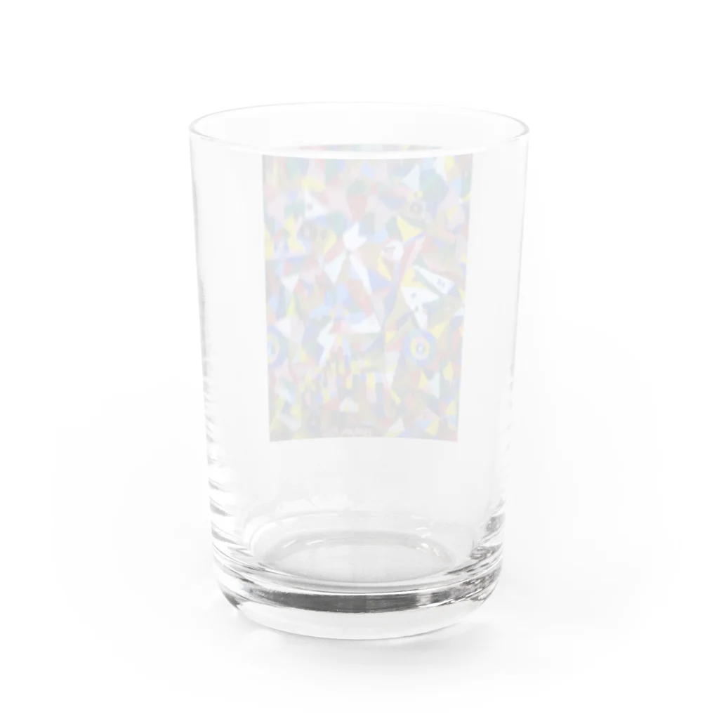 OKASOのアトリエの猫を探して! Water Glass :back