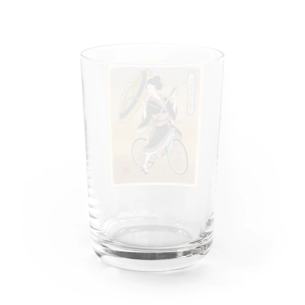 nidan-illustrationの"双輪車娘之圖會" 5-#1 Water Glass :back