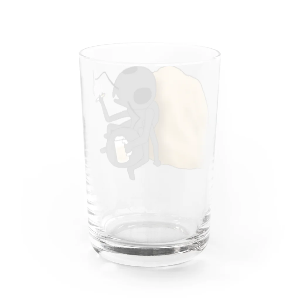 ANT☆Diaryのおさぼりさん グラス反対面