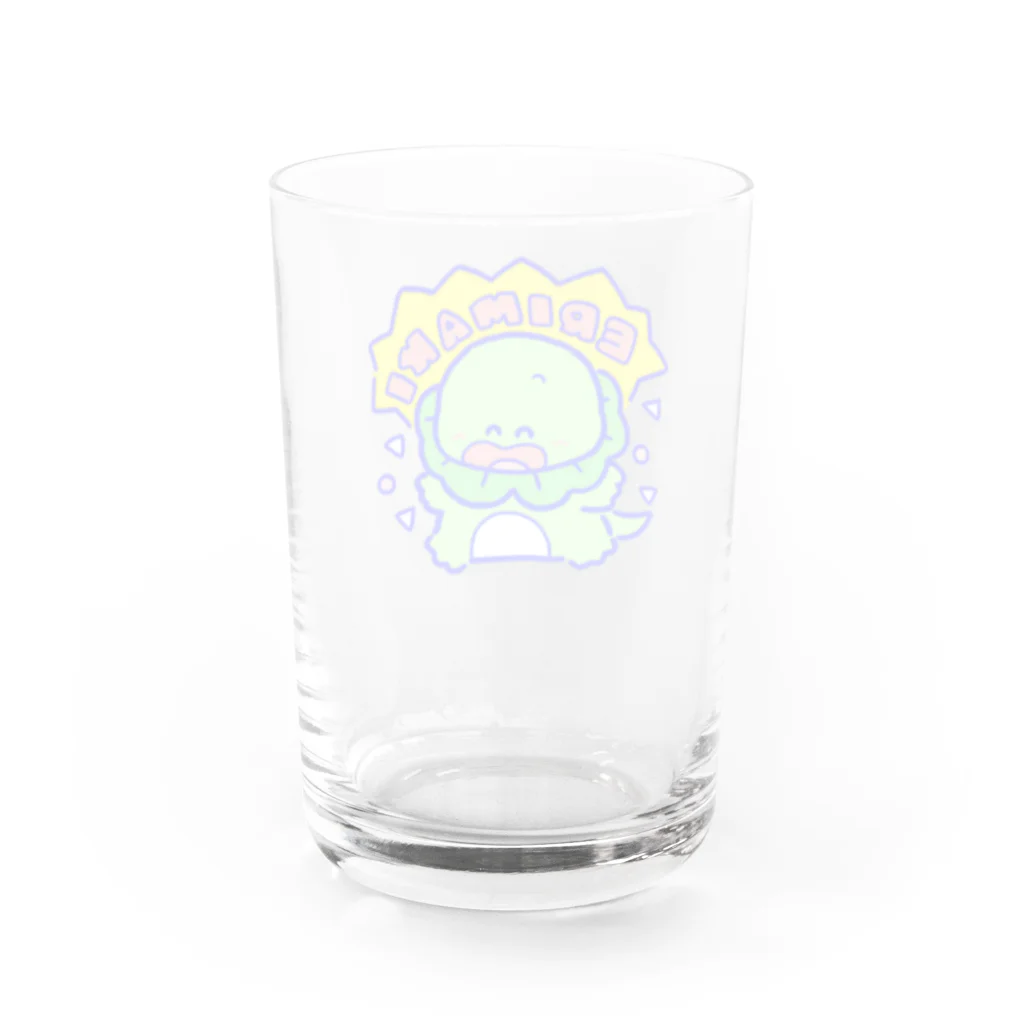 かえこのエリマキトカゲ#01 Water Glass :back