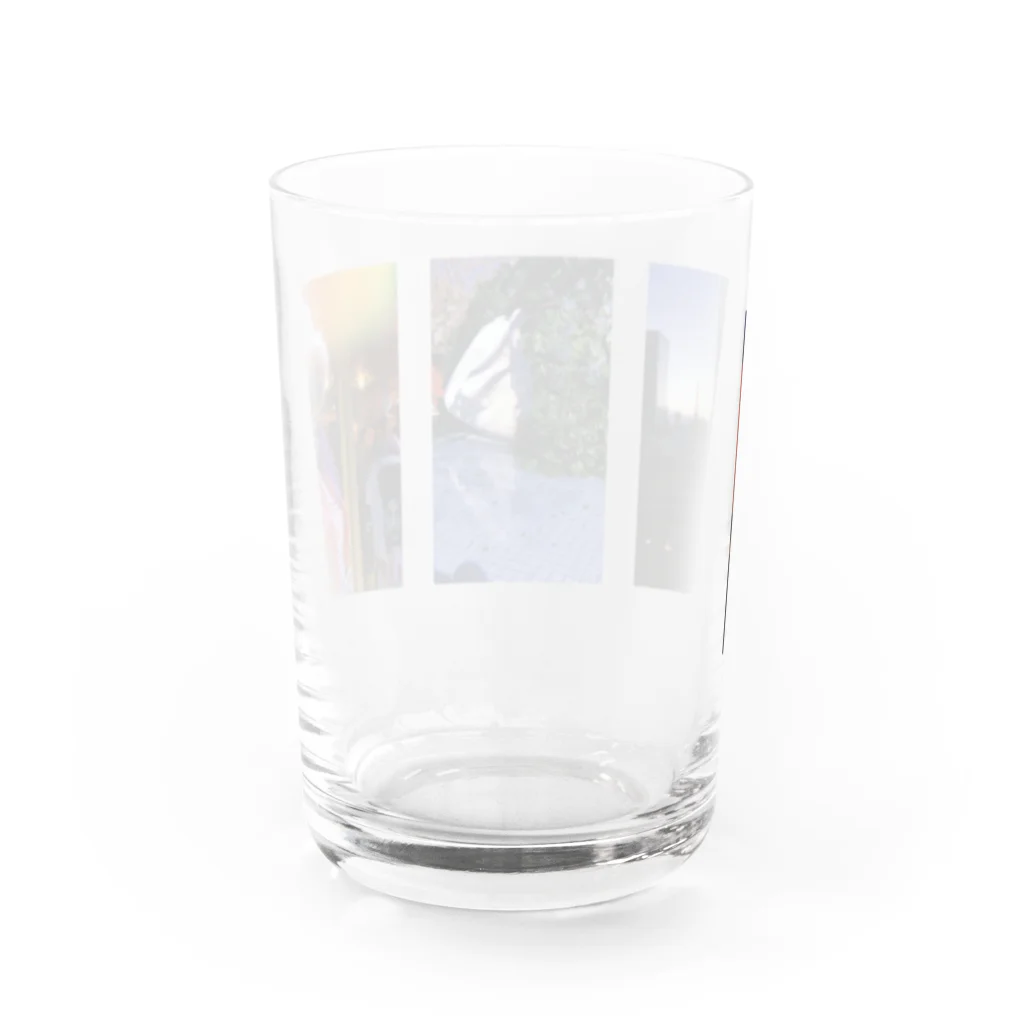 ﾄﾙｺﾞﾚの三連東京 Water Glass :back