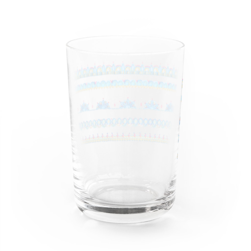 ネルネルテルネのナマステ刺繍 ✺ ホワイト Water Glass :back