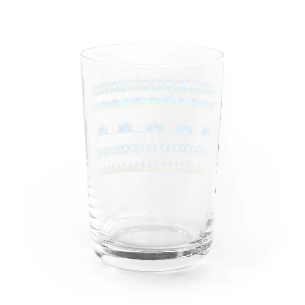 ネルネルテルネのナマステ刺繍 ✺ ホワイト Water Glass :back